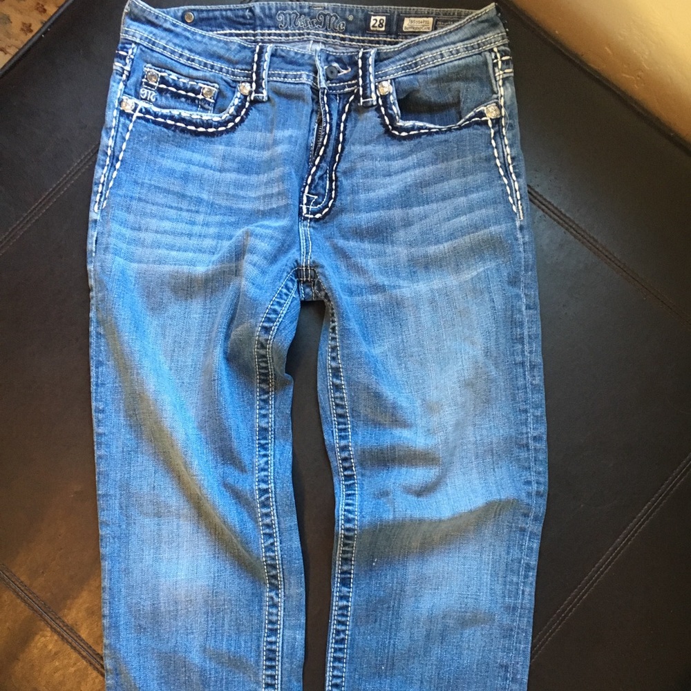 Miss Me Jeans 28 Boyfriend Capri